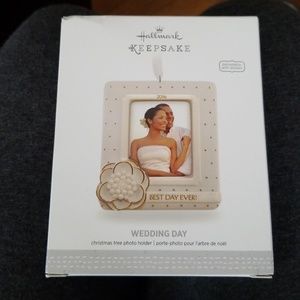 Hallmark wedding ornament
